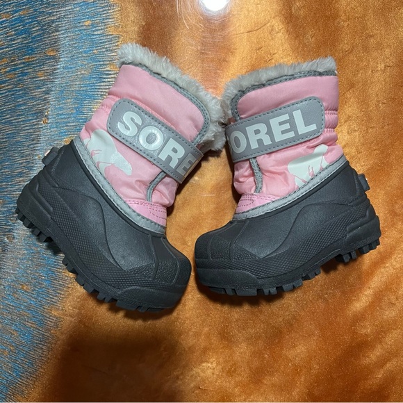 Sorel Snow Commnader Watetproof Insulatied Winter Snow Boots toddler size 5 - Picture 2 of 10